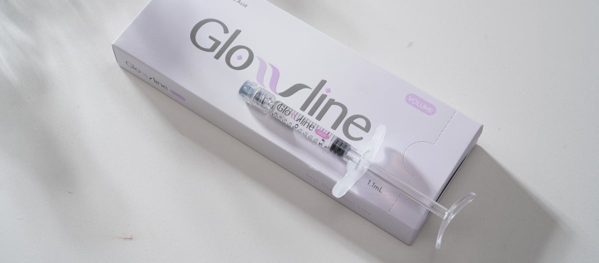 Macro detail of the Glowline gel